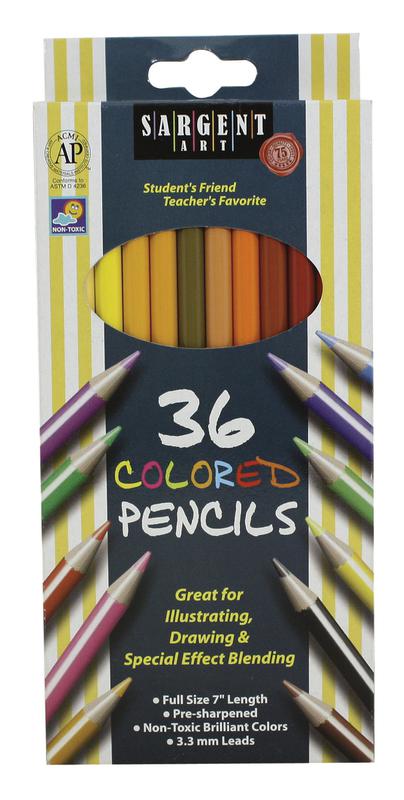 Sargent Art Colored Pencils 36 Colors