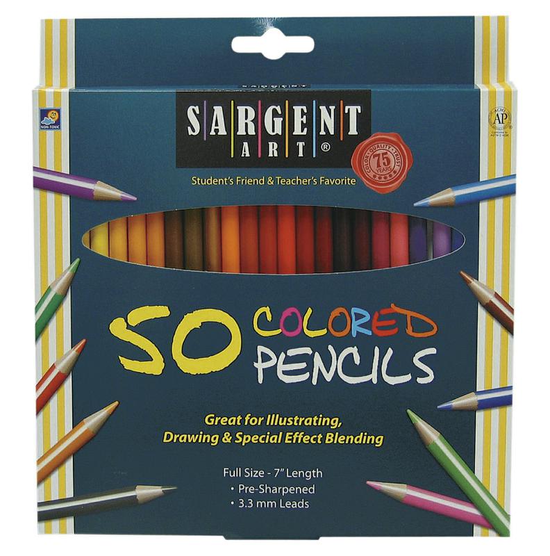 Sargent Art® Colored Pencils 120 Colors | SAR227252 – SupplyMe