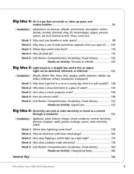 Daily Science, Grade 3