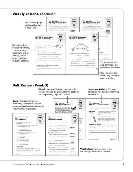 Daily Science, Grade 3