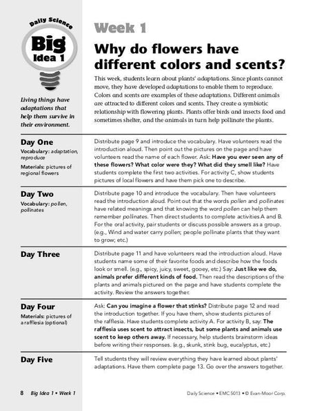 Daily Science, Grade 3