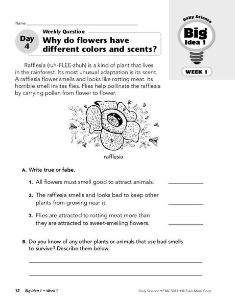 Daily Science, Grade 3