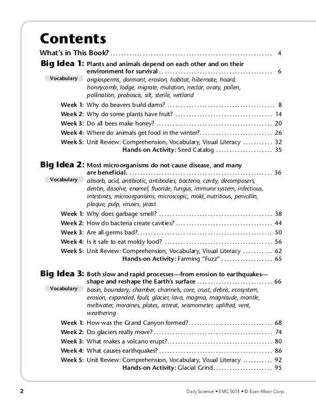 Daily Science, Grade 4
