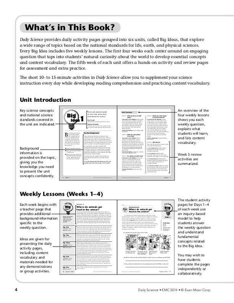 Daily Science, Grade 4