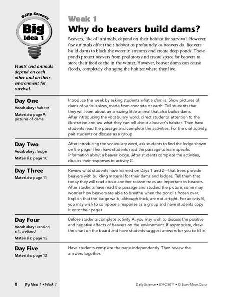 Daily Science, Grade 4