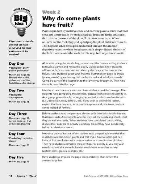 Daily Science, Grade 4