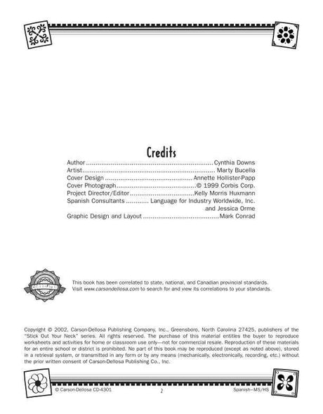 Spanish Resource Book, Gr 6-12