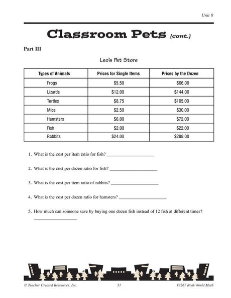 Real-World Math Activity Book, Grades 5-8