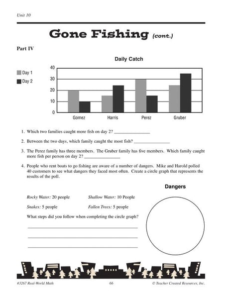 Real-World Math Activity Book, Grades 5-8