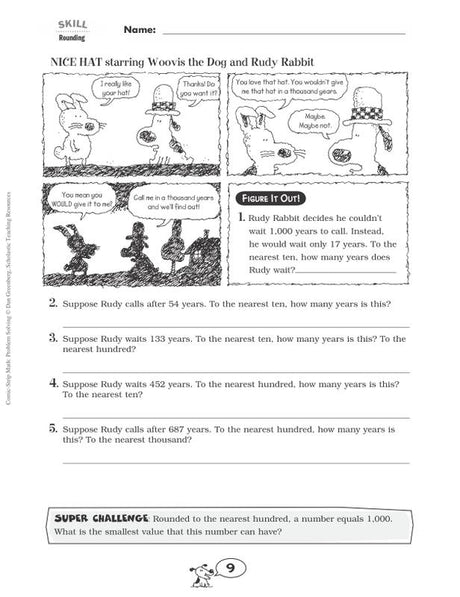 Comic-Strip Math: Problem Solving