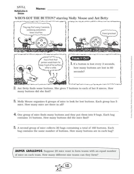 Comic-Strip Math: Problem Solving