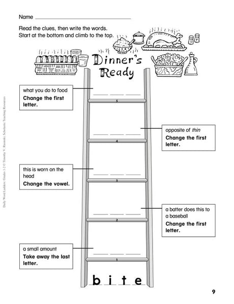 Daily Word Ladders: Grades 1–2