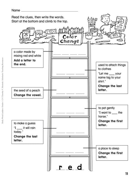 Daily Word Ladders: Grades 1–2