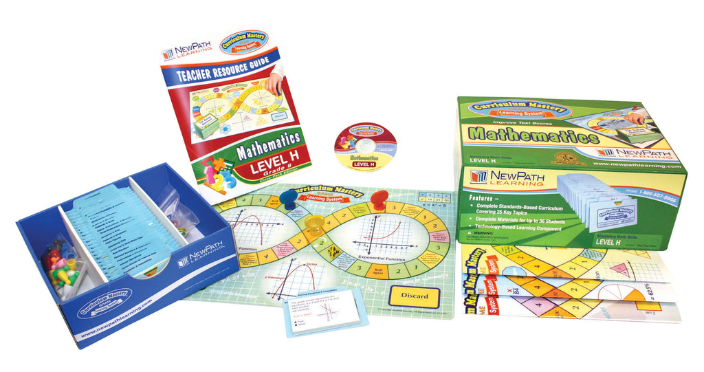 Math Curriculum Mastery® Game - Class-Pack Edition, Grades 8 - 10