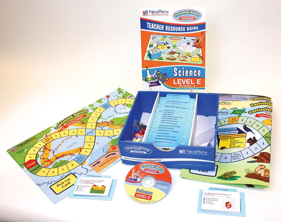 Grade 5 Science Curriculum Mastery® Game, Class-Pack Edition