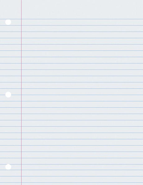 Composition Paper, 8 1/2″ x 11″ Wide Rule