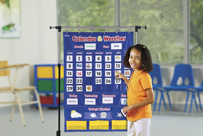 Calendar & Weather Pocket Chart