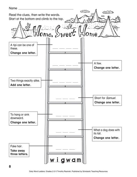 Daily Word Ladders: Grades 2–3