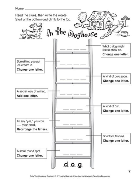 Daily Word Ladders: Grades 2–3