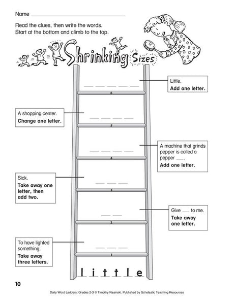 Daily Word Ladders: Grades 2–3