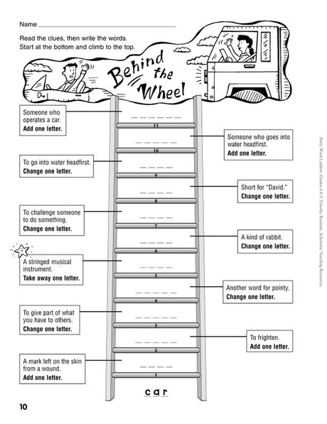 Daily Word Ladders: Grades 4–6