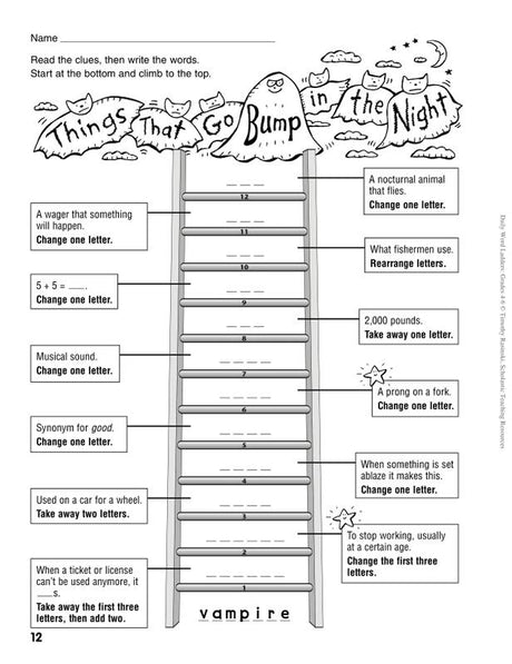 Daily Word Ladders: Grades 4–6