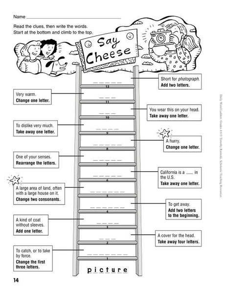 Daily Word Ladders: Grades 4–6