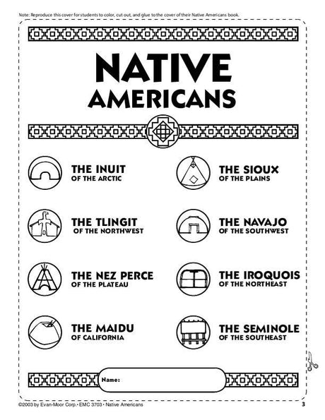 History Pockets, Native Americans