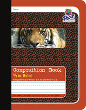 Composition Book, 5/8″ Ruled, 200 Pages
