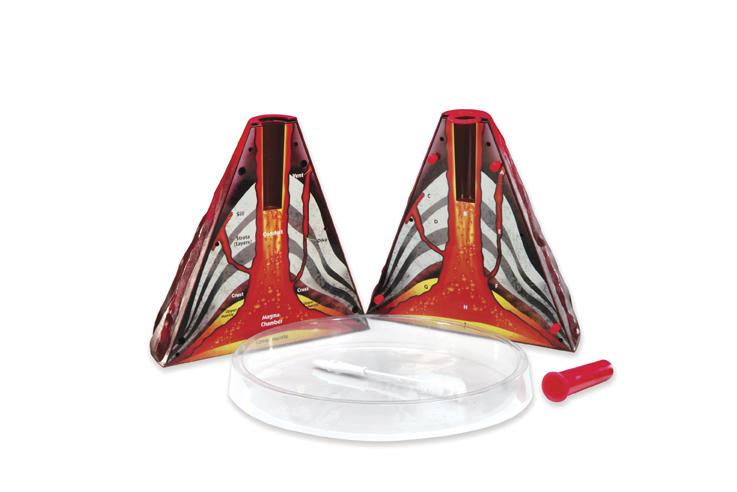 Erupting Volcano Model