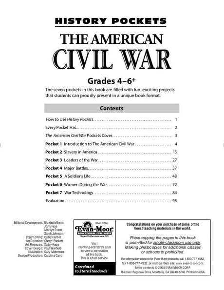 History Pockets: The American Civil War