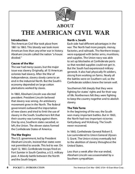 History Pockets: The American Civil War
