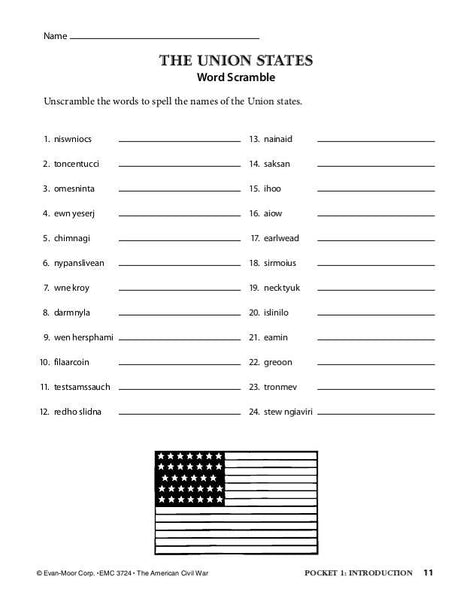 History Pockets: The American Civil War