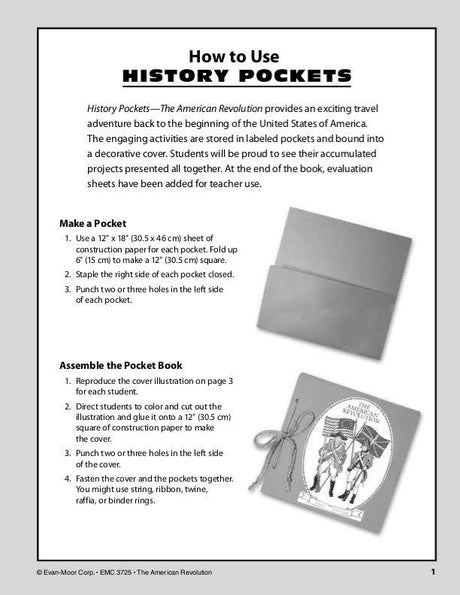 History Pockets: The American Revolution