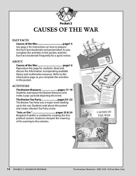 History Pockets: The American Revolution