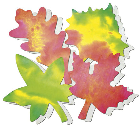 Color Diffusing Leaves