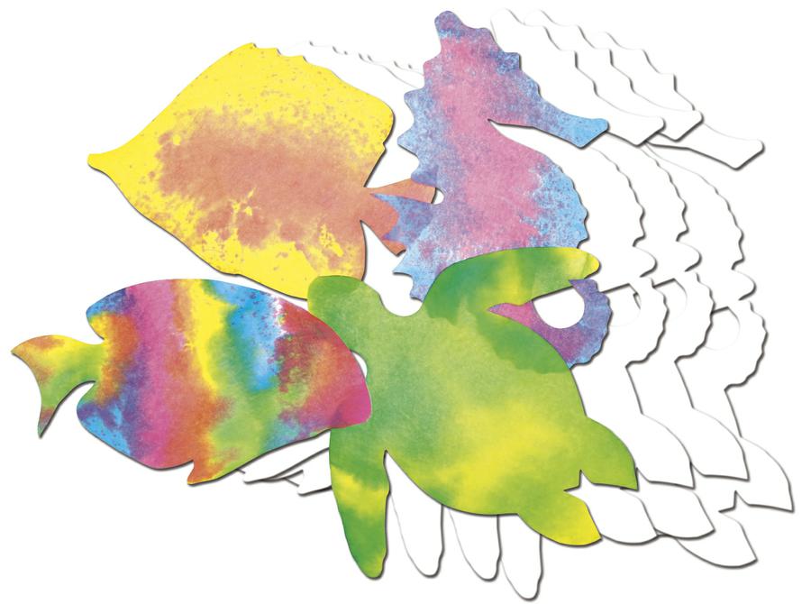 Color Diffusing Sealife