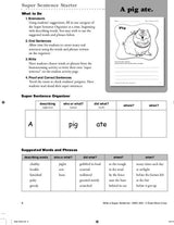 Write a Super Sentence