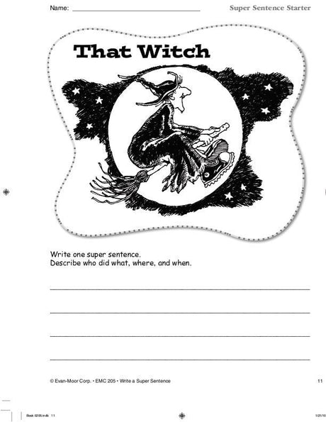 Write a Super Sentence