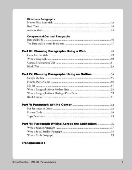 Paragraph Writing