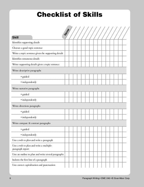 Paragraph Writing