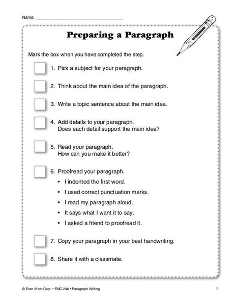 Paragraph Writing