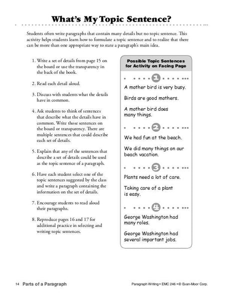 Paragraph Writing