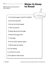 Writing Fabulous Sentences & Paragraphs