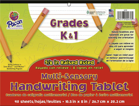 Multi-Sensory Handwriting Tablet, 10 1/2" x 8"