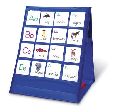 Double-Sided Tabletop Pocket Chart