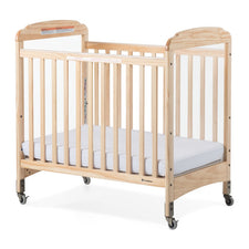 Next Gen Serenity® Compact Fixed-Side Crib, Clearview, Natural