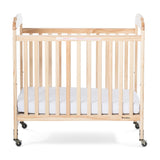 Next Gen Serenity® Compact Fixed-Side Crib, Clearview, Natural