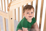 Next Gen Serenity® Compact Fixed-Side Crib, Clearview, Natural