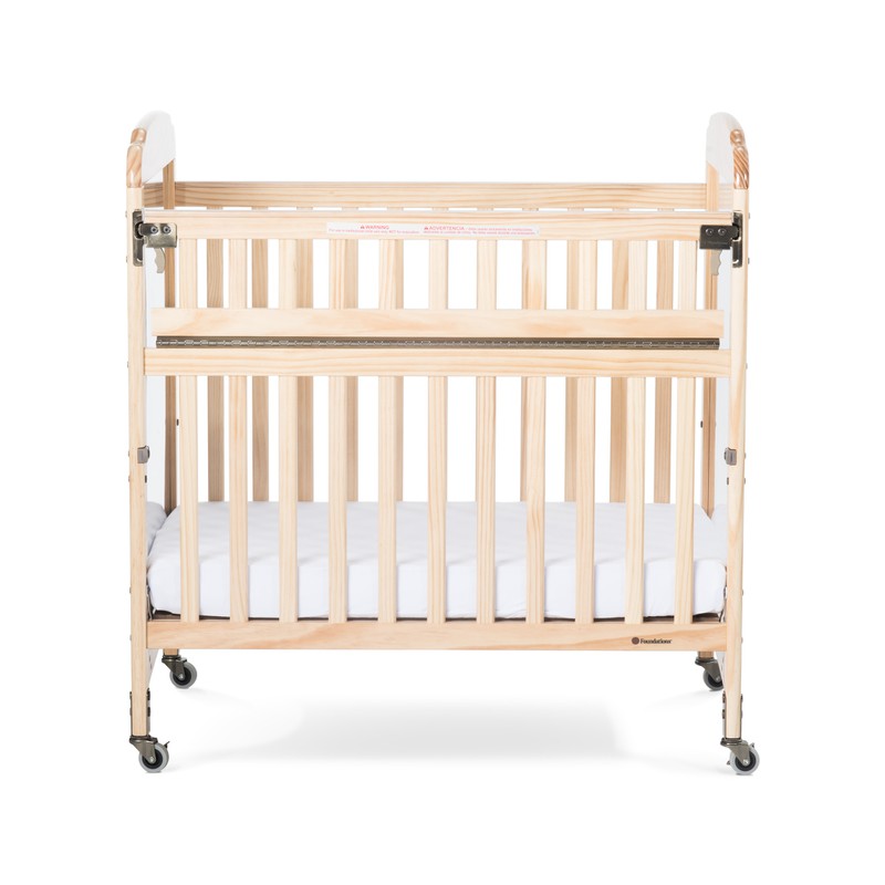 Next Gen Serenity® Compact SafeReach® Crib, Mirror, Natural